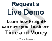 Click to Schedule a Freight+ Live Demonstration